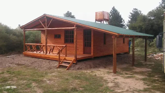 Cabaña tradicional 42 m² — vista general