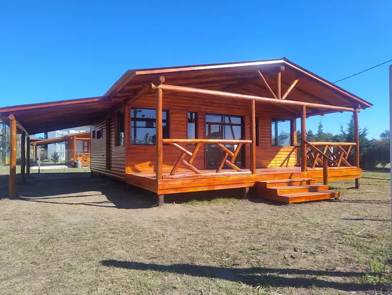 Cabaña tradicional 56 m² — vista exterior